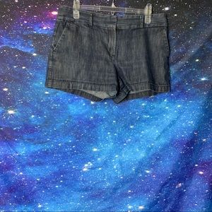 Loft- Dark Blue Denim Shorts size 4